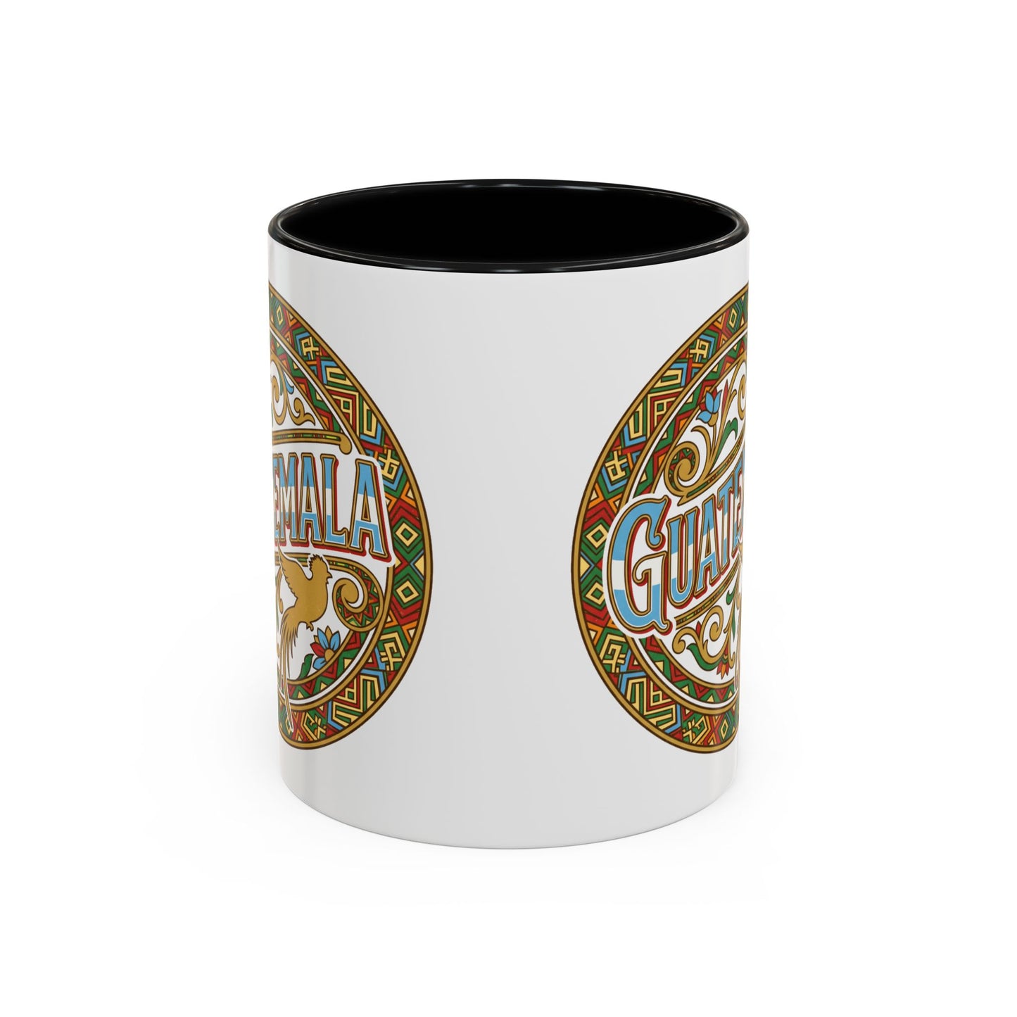 Guatemala Mug - Guatemalteco Pride Coffee Cup, Chapina Cultura Gift, Quetzal Bird Design, Central American Heritage