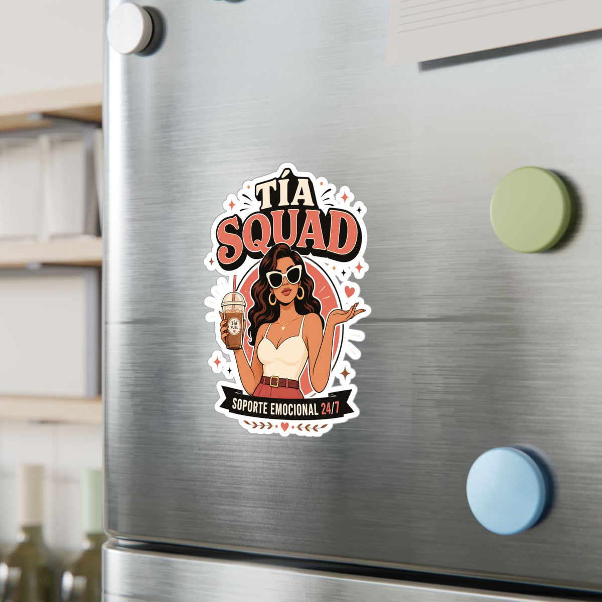 Tía Squad Sticker - Cool Tía Sticker - Funny Latina Tía Chingona Gift