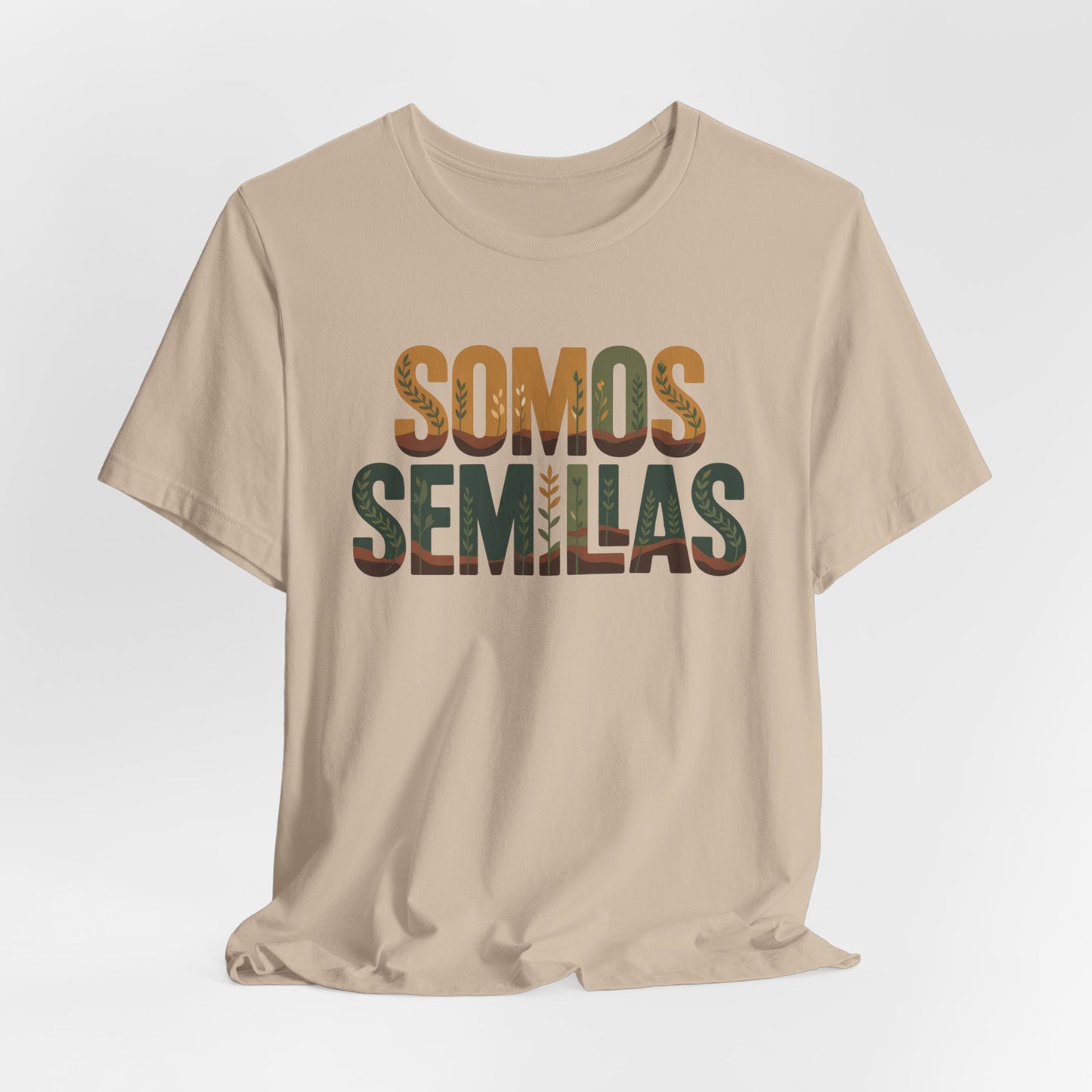 Somos Semillas T-Shirt - We Are Seeds Tee - Latino Heritage Gift - Hispanic Pride Shirt - Inspirational Latino Camiseta