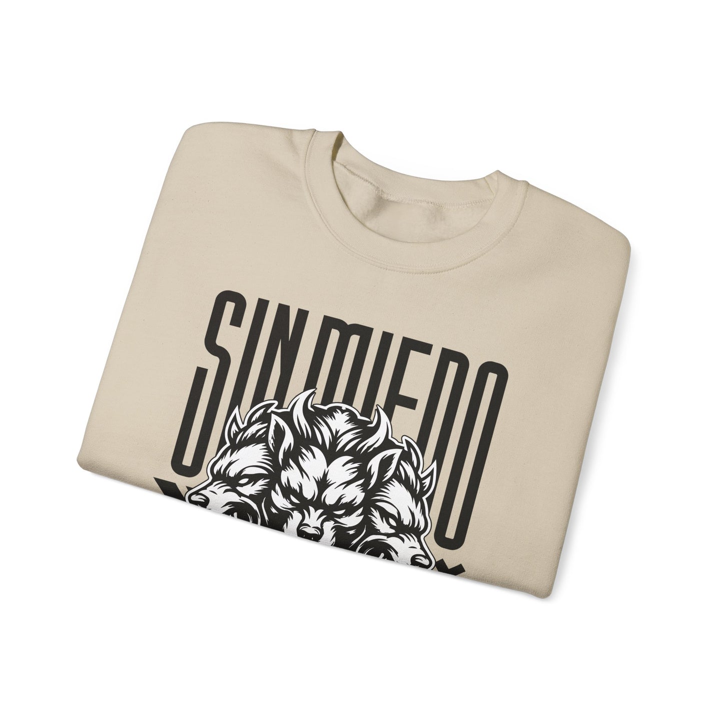 Sin Miedo Sweatshirt - Faith Over Fear Christian Hoodie - Spanish Religious Gift - Sudadera Cristiana