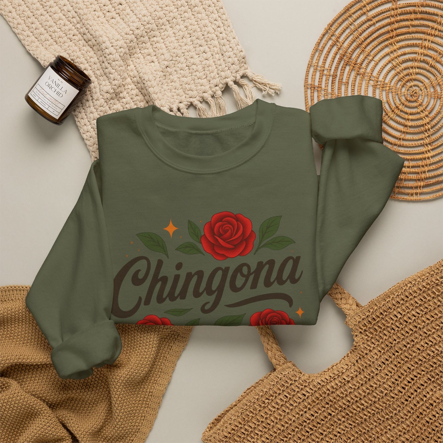 Chingona Sweatshirt | Soy Chingona Crewneck | Latina Empowerment | Mexican Pride | Latina Gift | Latina Owned Shop