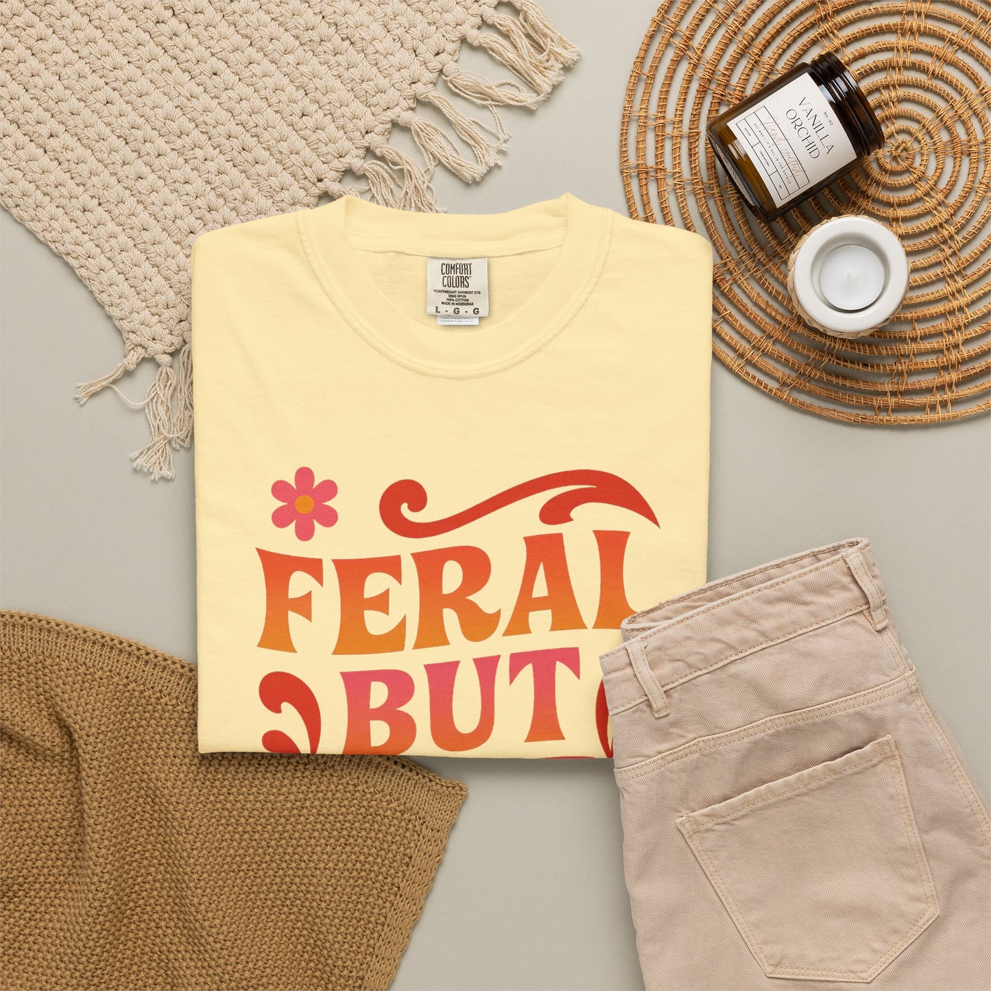 Feral but Fine Shirt T-Shirt — Feminist Tee (view 12 of 16)