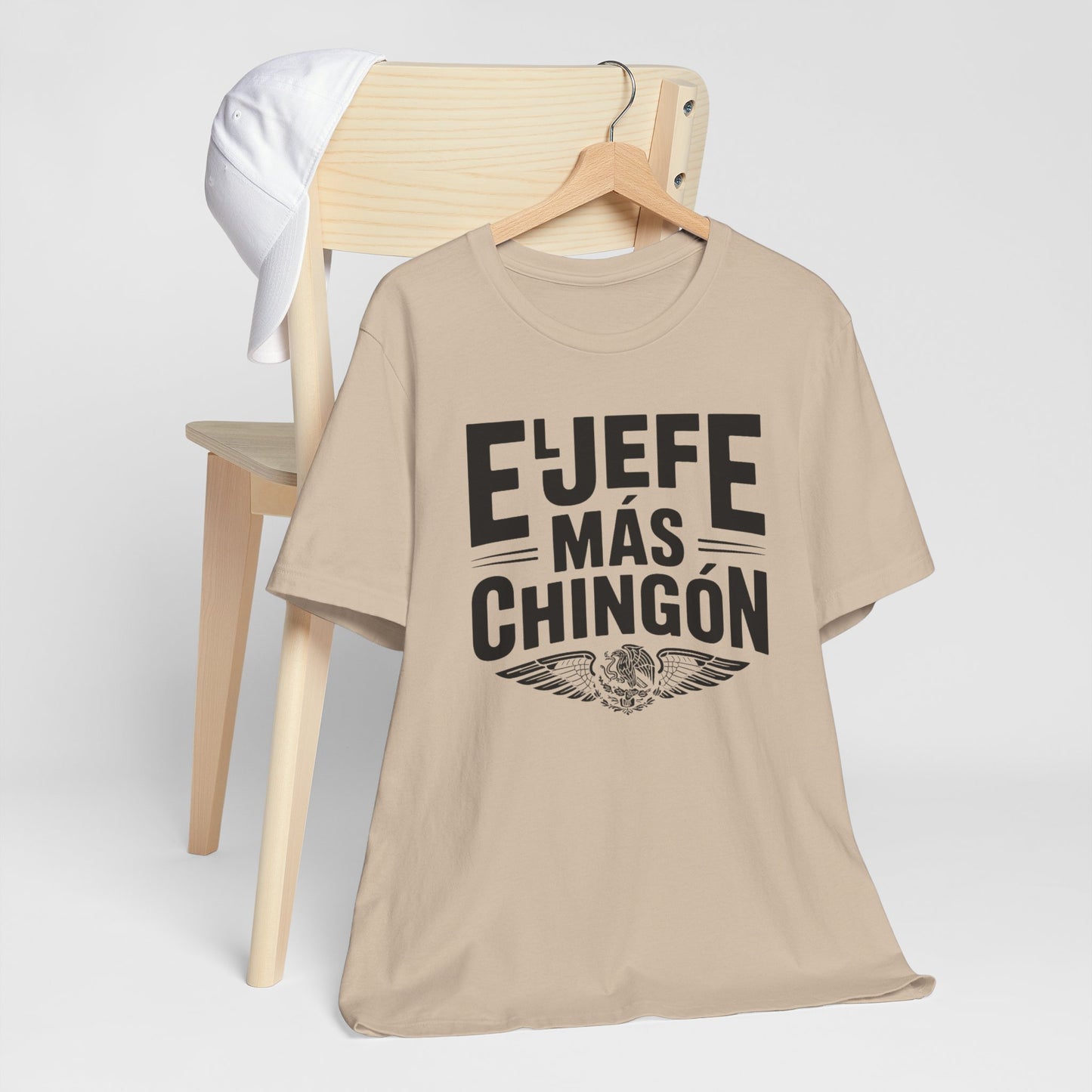 El Jefe T-Shirt - Boss Latino Pride Tee - Hispanic Heritage Gift - Jefe Vibes Shirt - Spanish Saying Tshirt