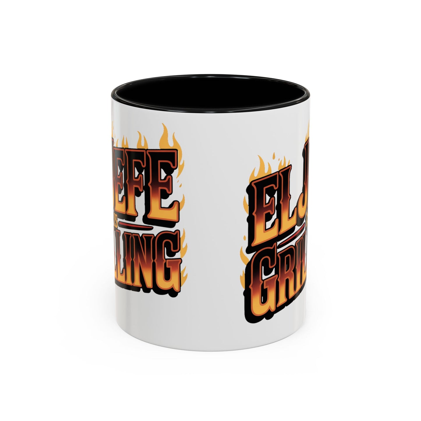 El Jefe is Grilling Mug - Latino Boss Coffee Cup Gift for Hispanic Dad, Office Jefe, Spanish Humor Mug, Latino Pride Regalo