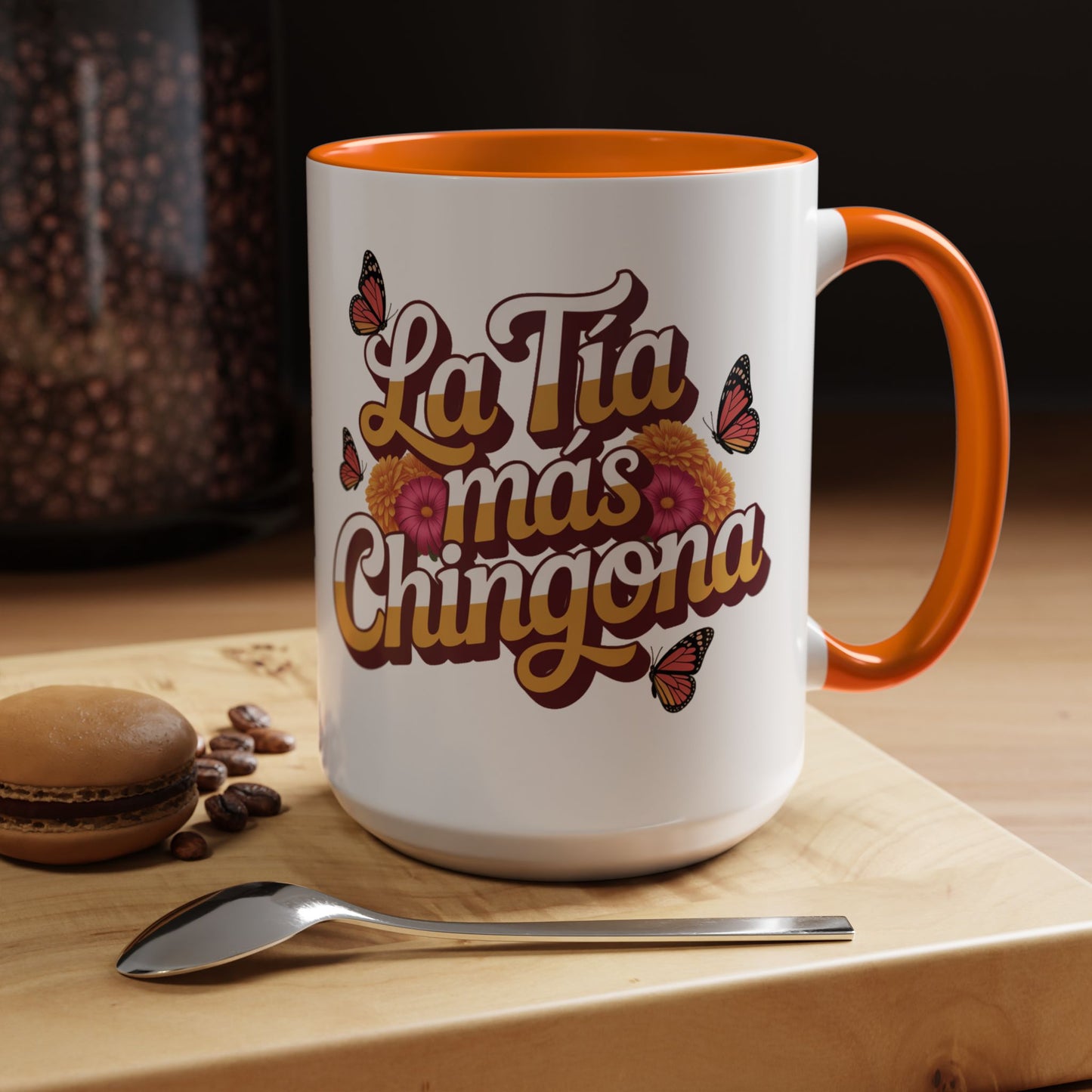Tia Mug - Best Tia Ever Coffee Cup Gift - Latino Family Tia Querida Mug - Hispanic Aunt Birthday Gift - Tia Regalo