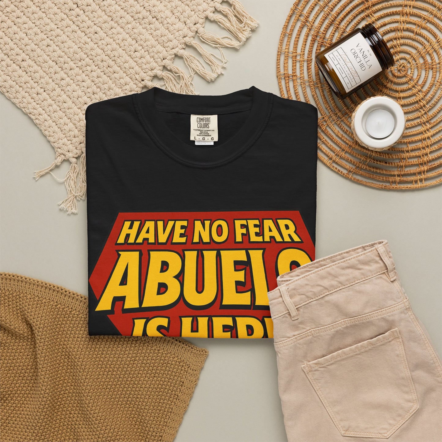 Have No Fear Abuelo is Here Shirt | Gift for Abuelo Tee