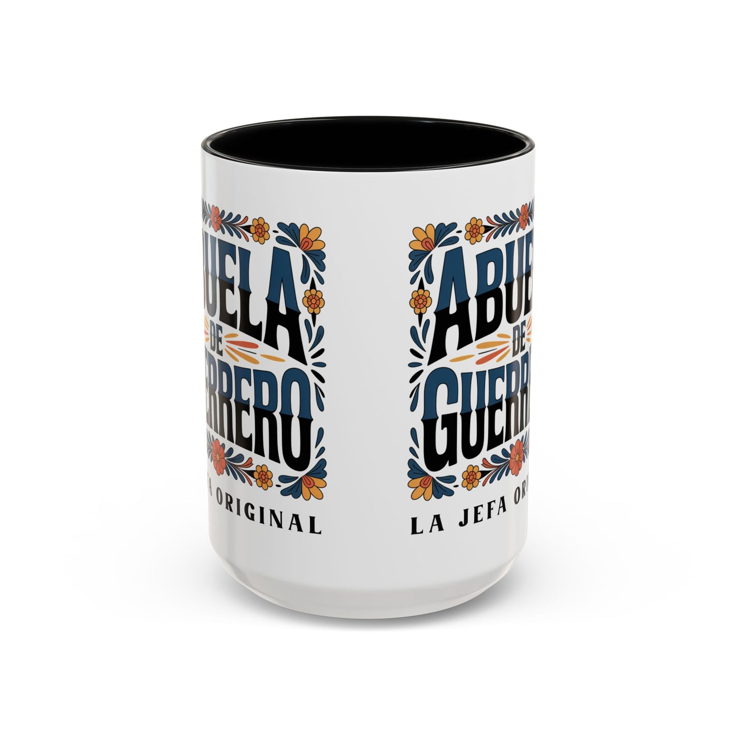 Abuela de Guerrero Mug - Latino Family Gift for Hispanic Grandma | Spanish Coffee Cup | Abuela Love Mug | Cafe con Abuela