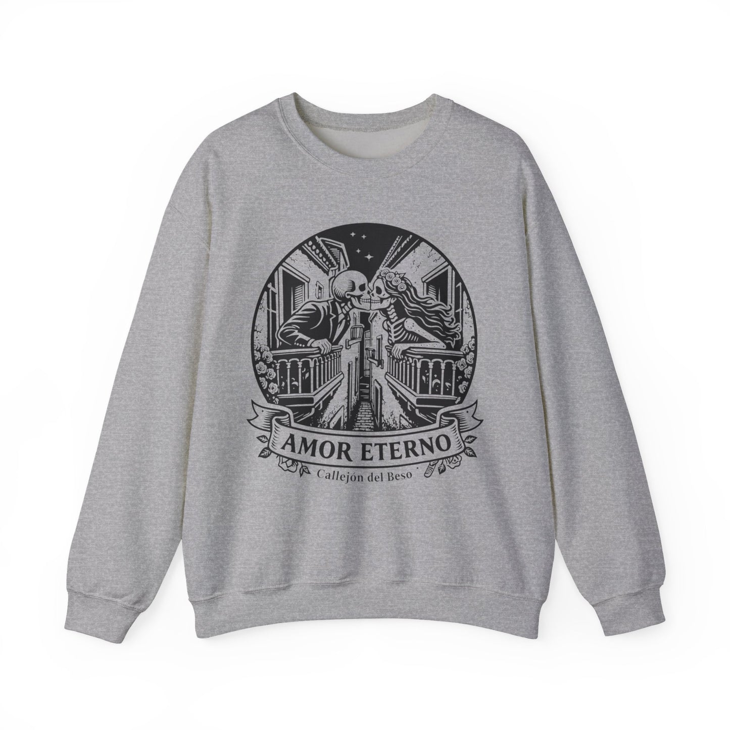 Amor Eterno Sweatshirt - Eternal Love Gift for Her - Latino Romance Couples Sweater - Mi Amor Para Siempre