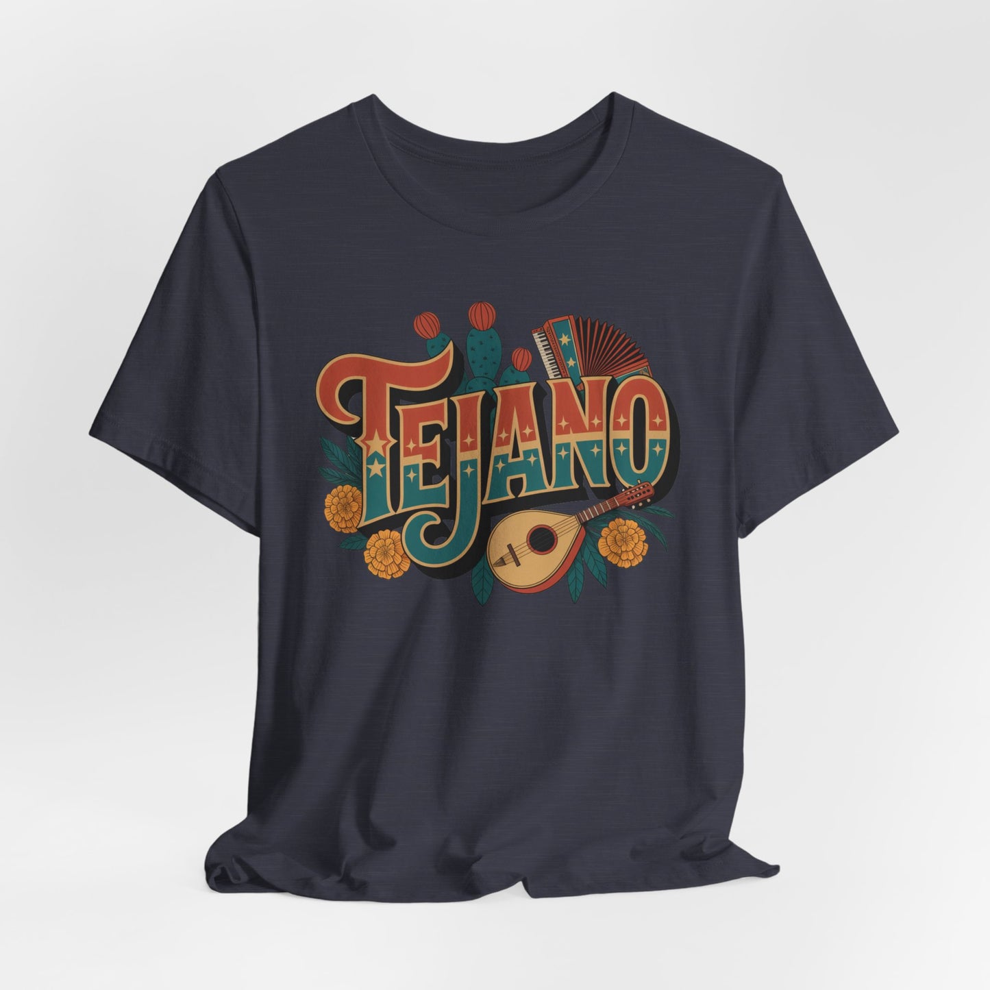 Tejano T-Shirt - Orgulloso Tejano Pride Tee - Texas Mexican Heritage Gift - Latino Culture Shirt - Tex Mex Style