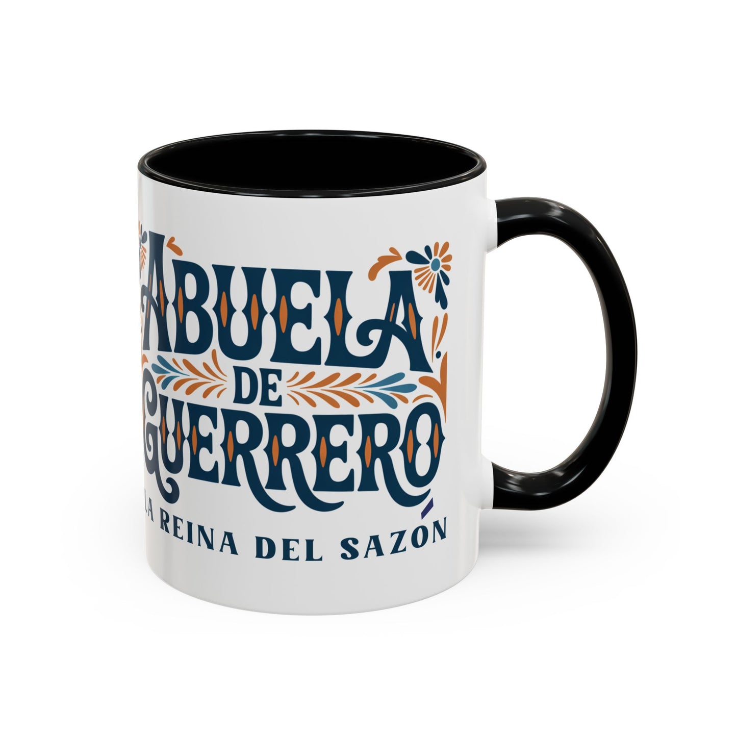 Abuela de Guerrero Mug - Spanish Grandma Coffee Cup Gift for Latino Family - Abuela Amor Hispanic Grandmother Present