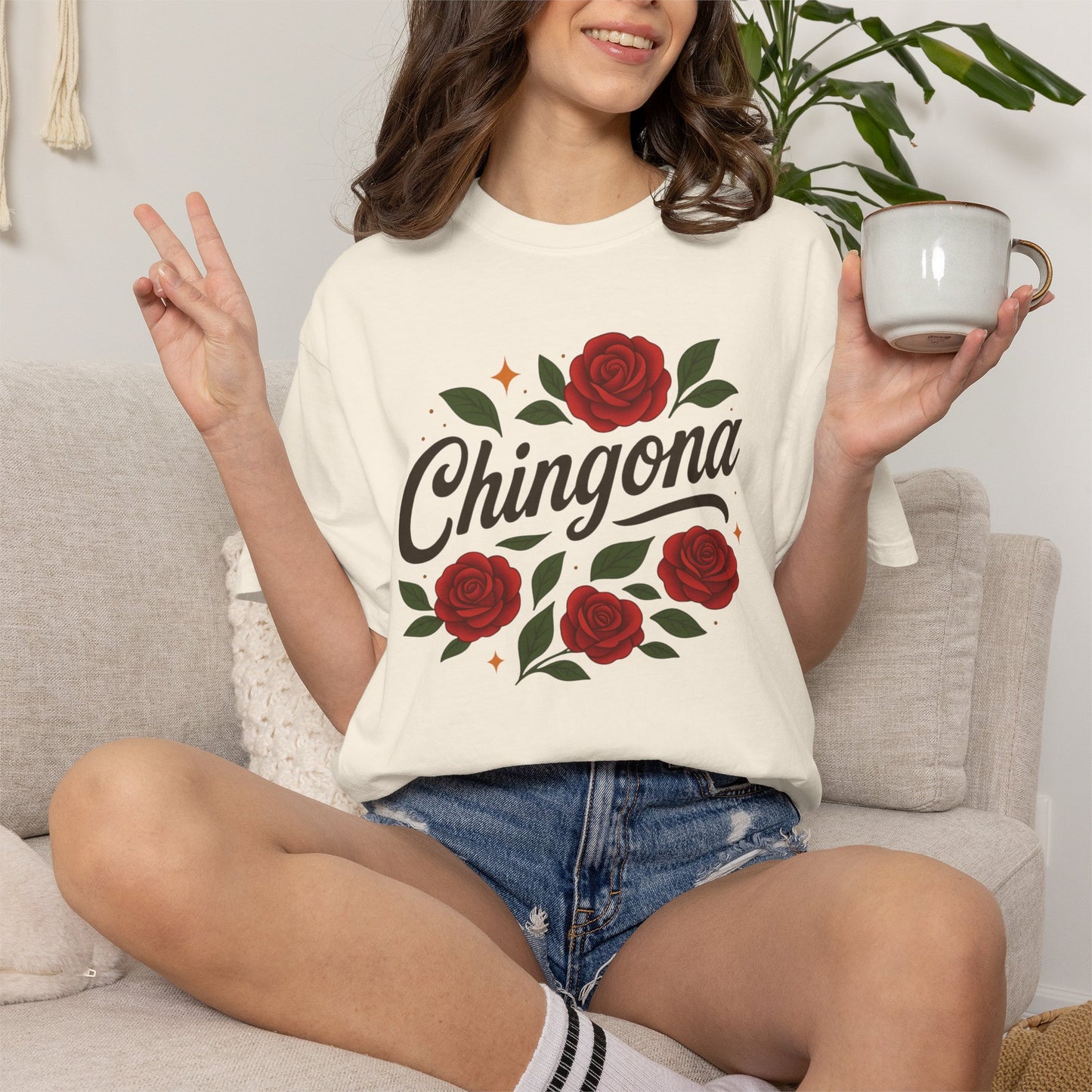 Chingona Shirt | Soy Chingona T-Shirt | Latina Empowerment | Mexican Pride Tee | Comfort Colors Tee | Latina Gift