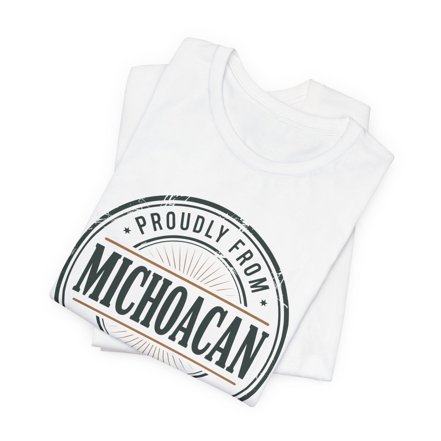 Michoacán T-Shirt - Mexican State Pride Tee - Michoacano Heritage Gift - Orgullo Mexicano Shirt - Mexico Regional Wear