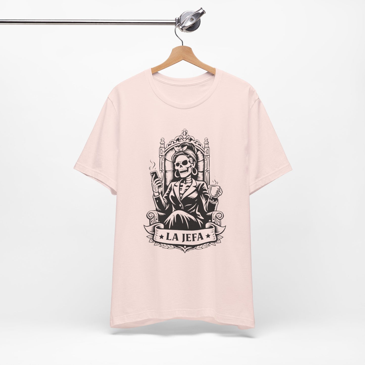 La Jefa T-Shirt - Latina Boss Lady Tee - Hispanic Empowerment Gift - Mujer Fuerte Shirt - Spanish Boss Gift
