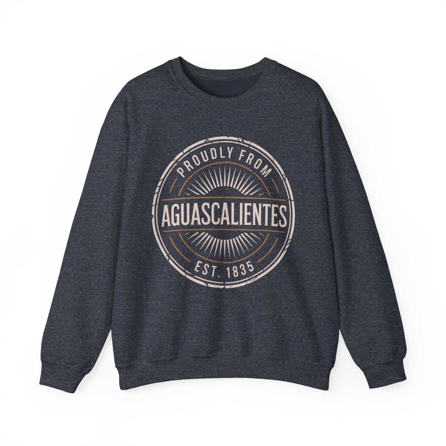 Aguascalientes Sweatshirt - Mexican Heritage Pride Wear | AGS Mexico Sudadera Gift | Orgullo Mexicano Regional Clothing