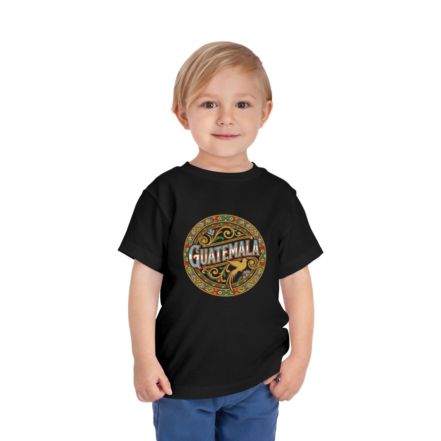 Guatemala Toddler T-Shirt - Guate Pride Tee - Guatemalteco Gift - Chapín Shirt - Central American Hispanic Pride - Guatemala Amor