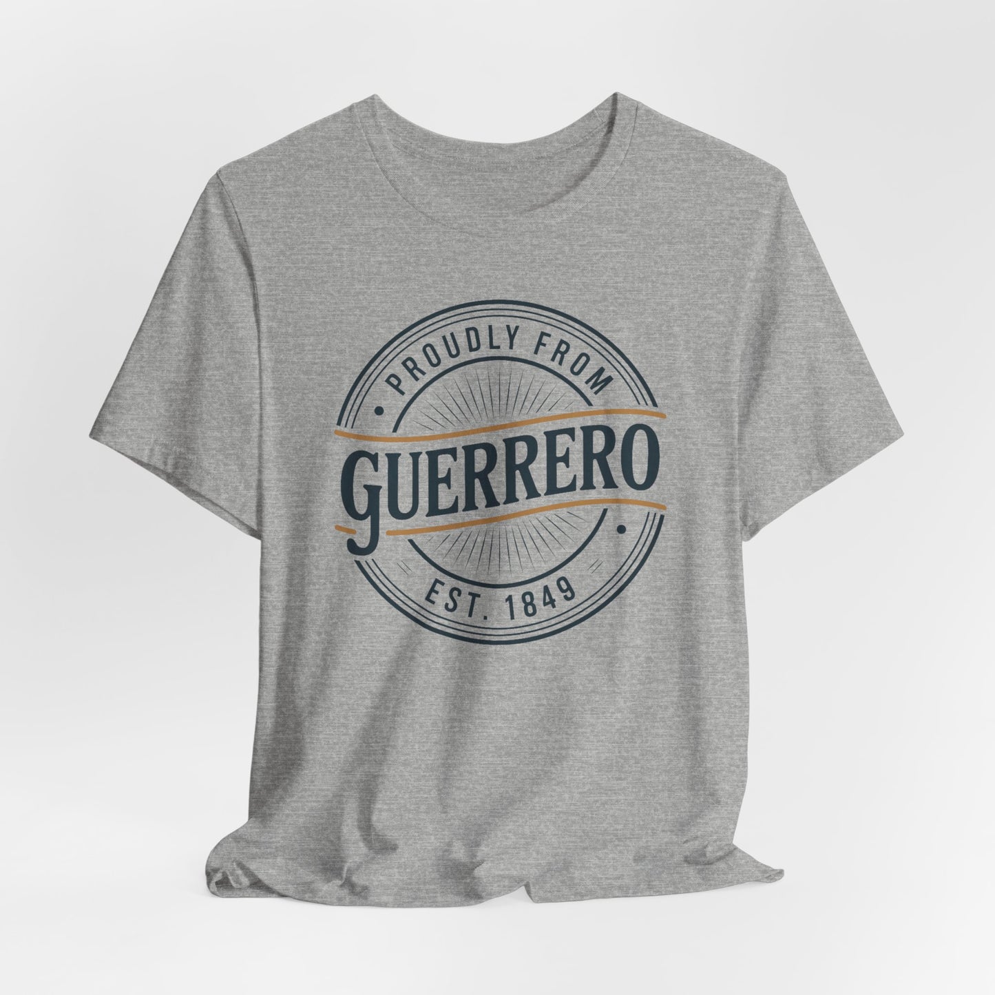 Guerrero T-Shirt - Mexican Heritage Tee - Guerrero State Pride - Latino Warrior Shirt - Orgullo Mexicano Gift
