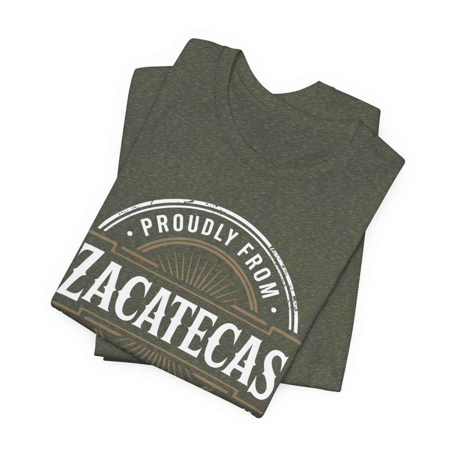 Zacatecas T-Shirt - Mexican Heritage Tee - Zacatecano Pride Gift - Mexico State Shirt - Hispanic Pride Tshirt