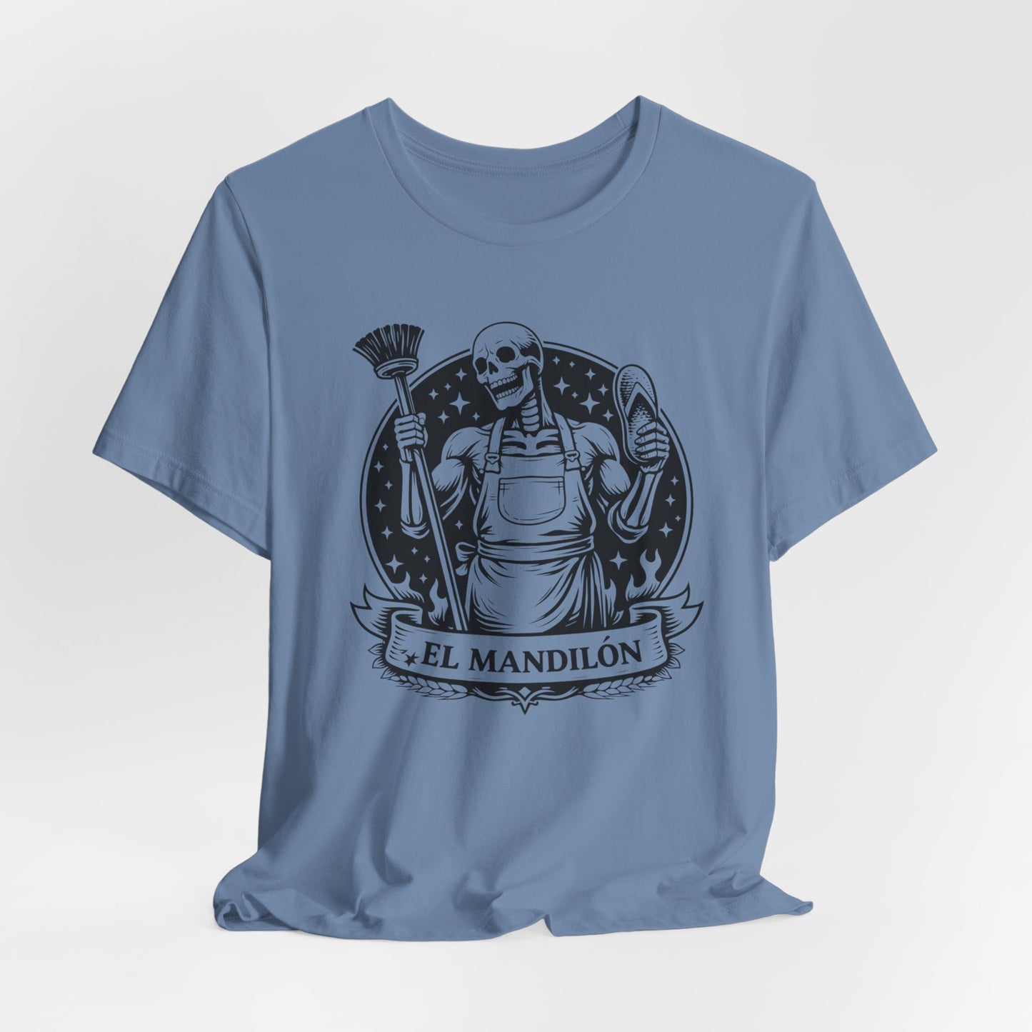 El Mandilon T-Shirt - Funny Latino Tee Gift for Hispanic Dad - Mexican Sayings Shirt - Spanish Humor Gift