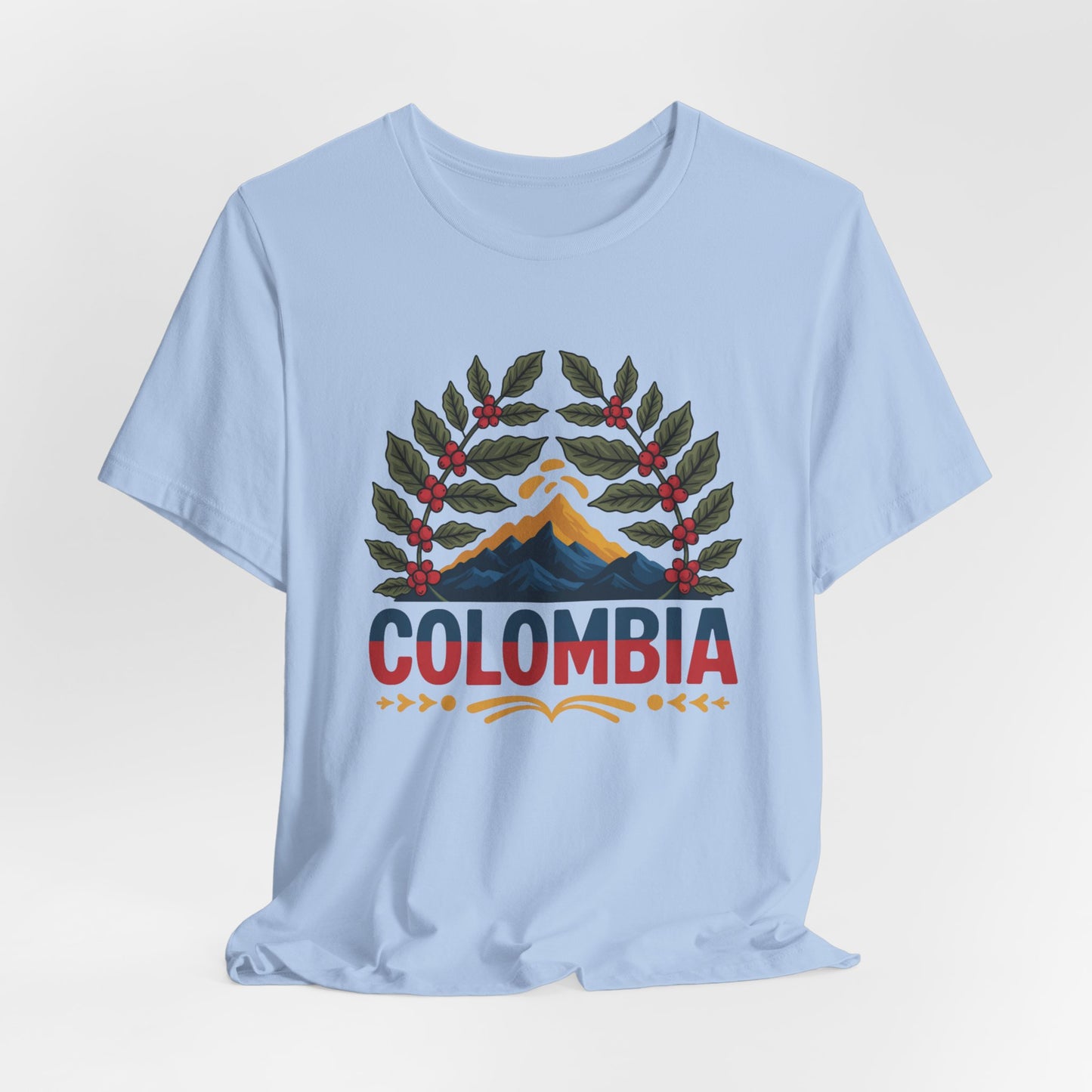 Colombia T-Shirt - Soy Colombiano Pride Tee, Colombian Heritage Gift, Orgullo Colombiano Shirt for Men Women