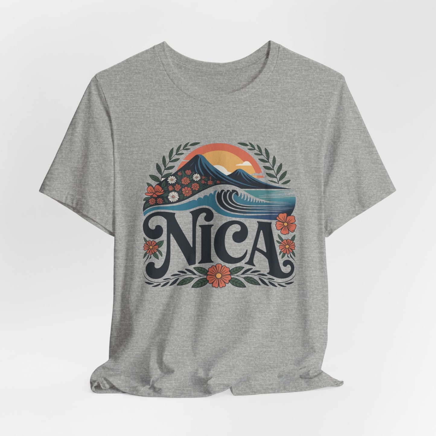 Nicaragua T-Shirt - Nica Pride Tee - Nicaraguense Gift - Latino Heritage Shirt - Central American Orgullo Nico Camisa