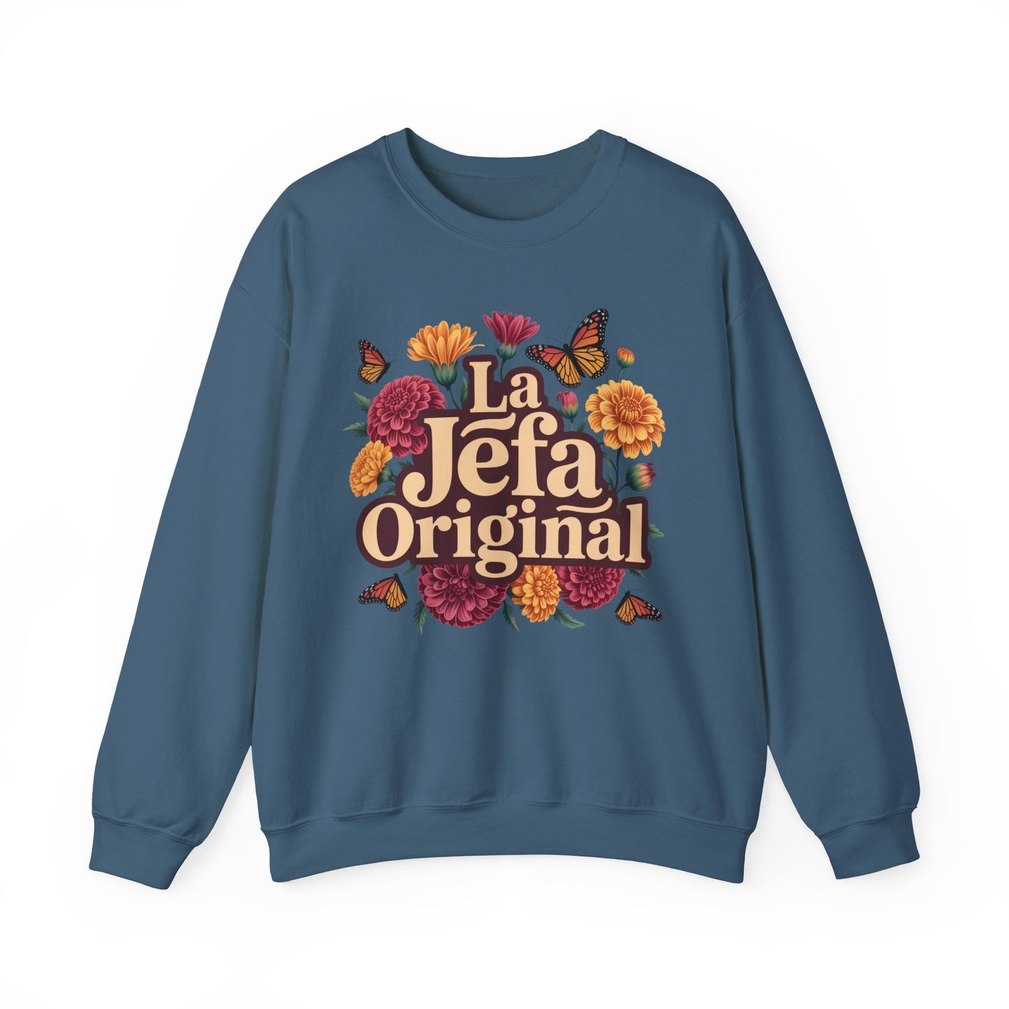La Jefa Sweatshirt - Latina Boss Babe Gift - Mujer Fuerte Empowerment Hoodie - Feminist Gift for Her - Latina Pride Wear