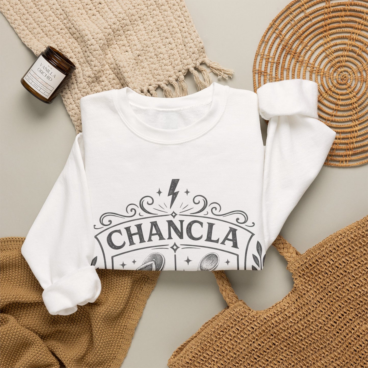 Comadre Energy Sweatshirt - Chancla Vibes Latina Gift - Sudadera Mujer - Spanish Gifts for Her - Latina Pride Power