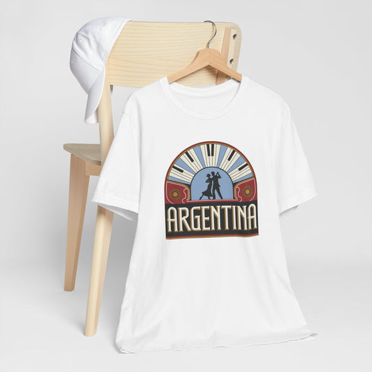 Tango Argentina Tee - Argentine Tango Shirt - Buenos Aires Argentina Pride Gift