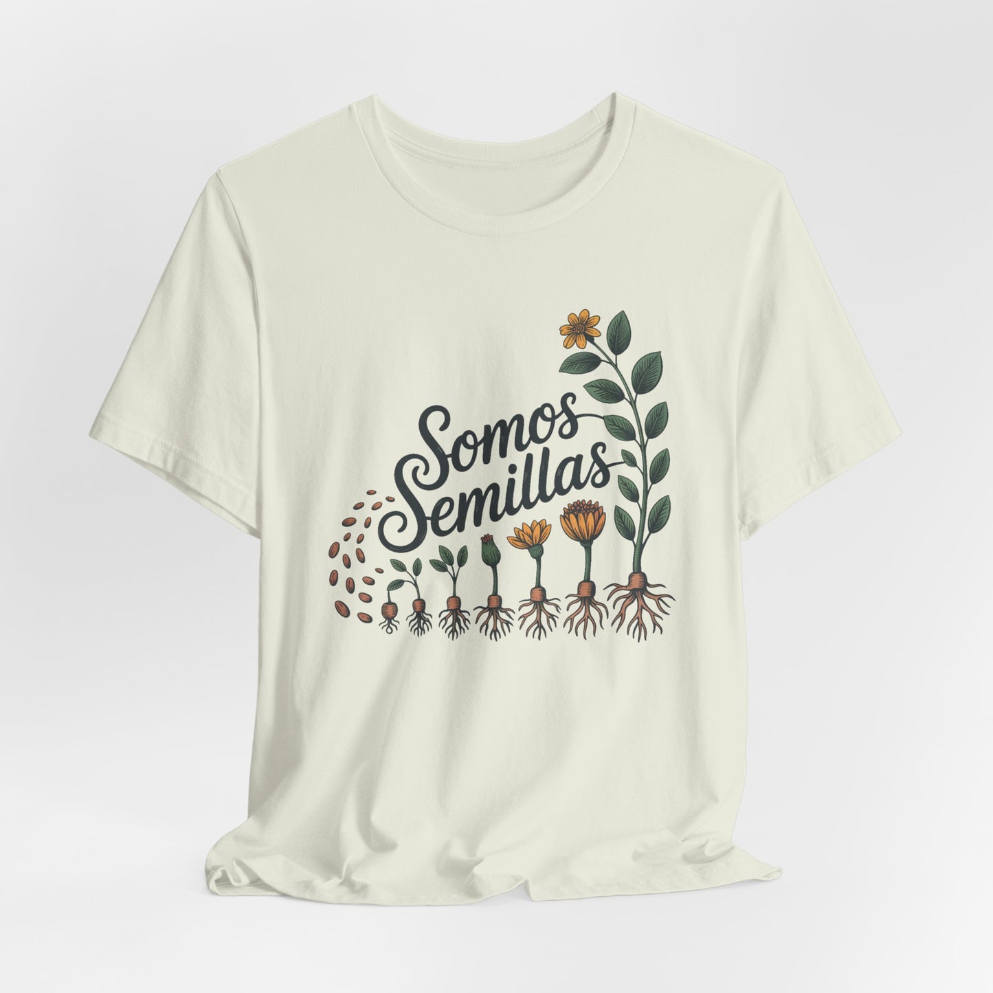 Somos Semillas T-Shirt | Latino Heritage Tee | Hispanic Culture Gift | Latinx Apparel | Somos Fuertes Shirt