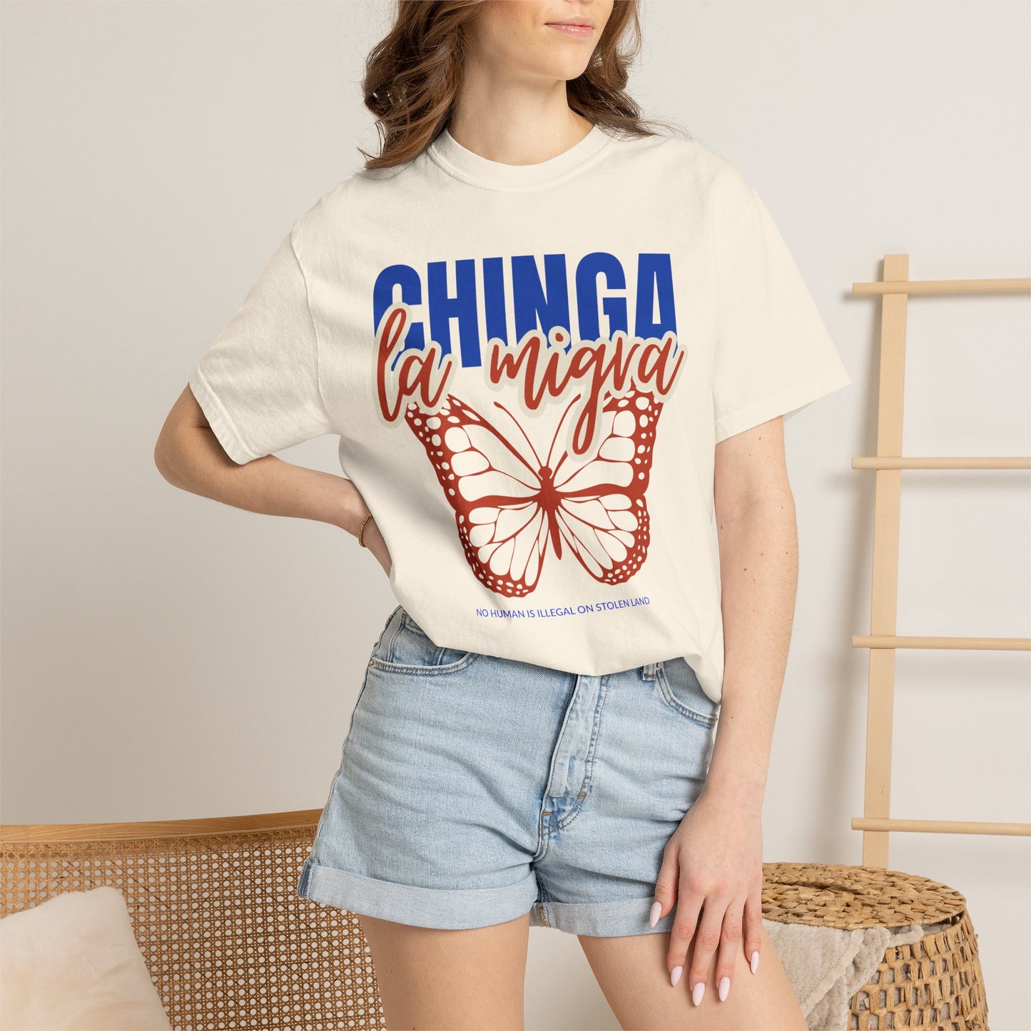 Chinga La Migra Shirt, Immigrant Rights Shirt, No Human Is Illegal,  Immigration Reform Tee, Human Rights Activist Shirt