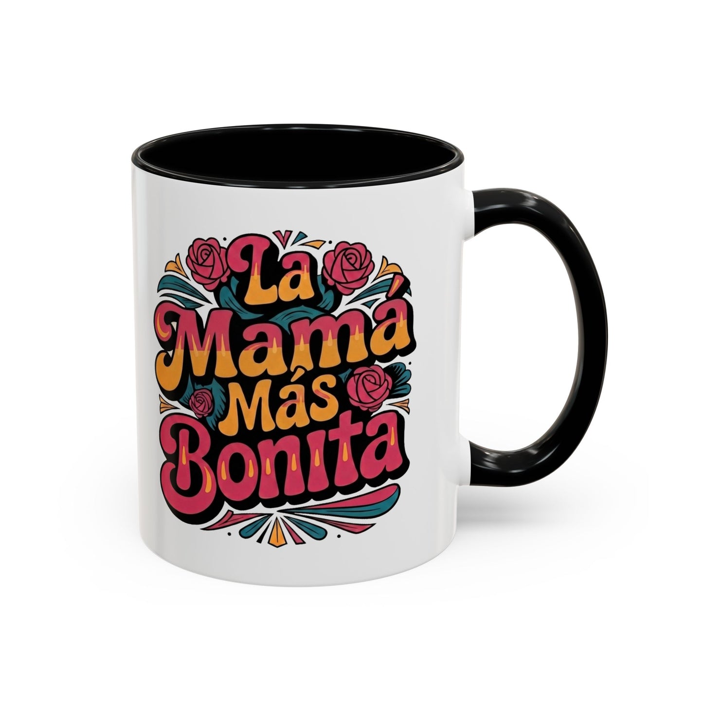 La Mama Mas Bonita Mug, Mama Gift, Latina Mom Coffee Mug,  Mom Birthday Gift, Mother's Day Mug