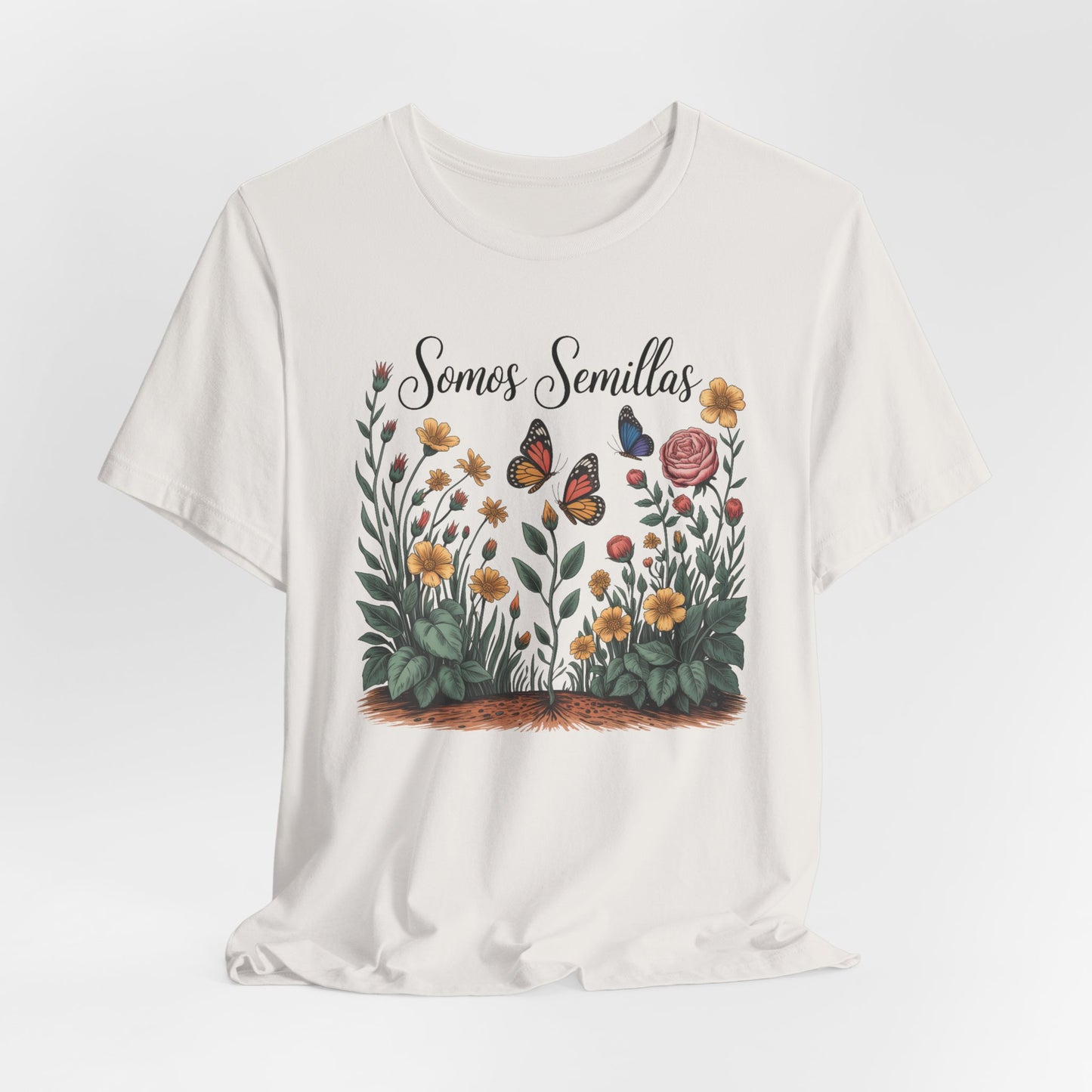 Somos Semillas T-Shirt - Latino Heritage Tee - Hispanic Pride Shirt - Latina Power Gift - Cultural Latinx Apparel