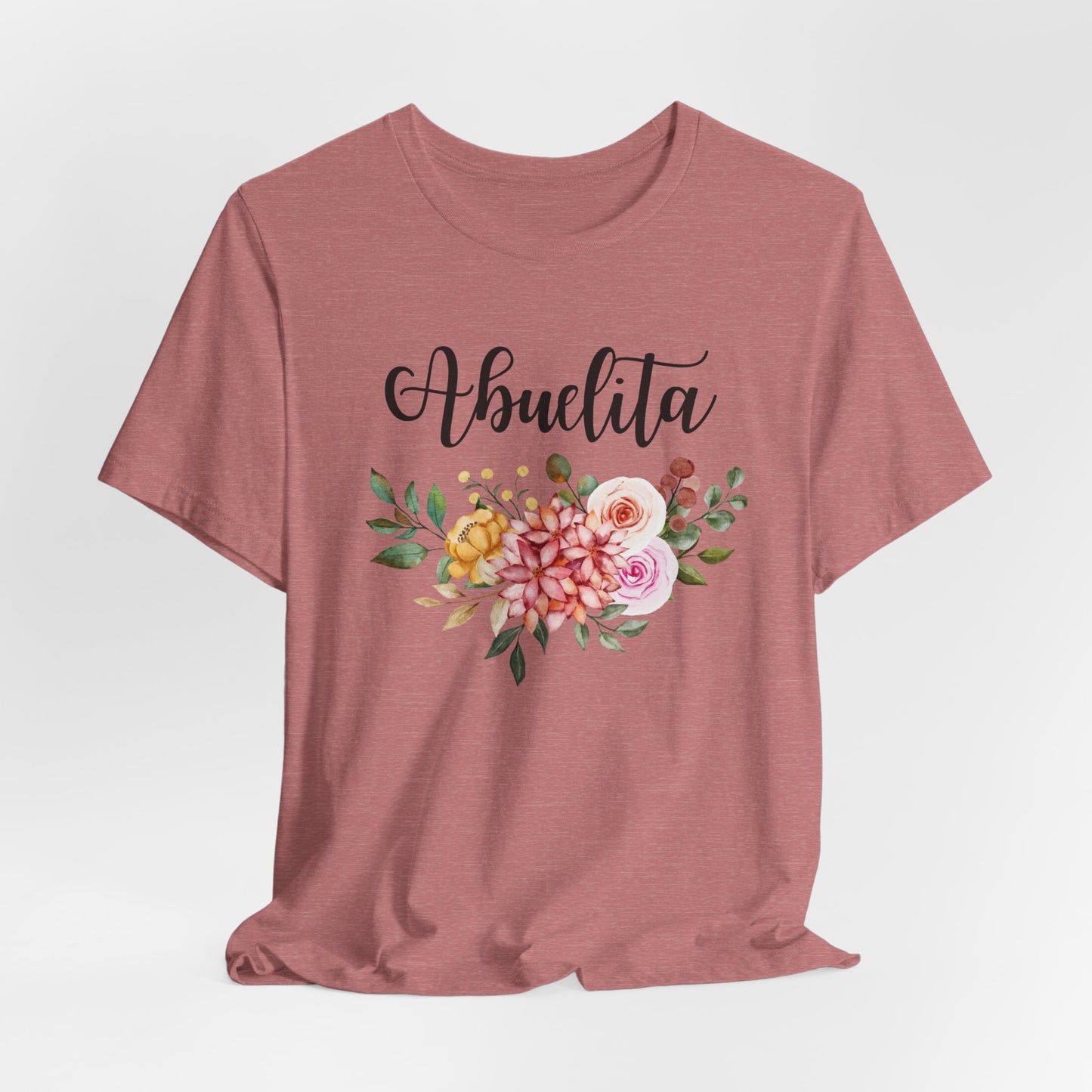Floral Abuelita shirt -