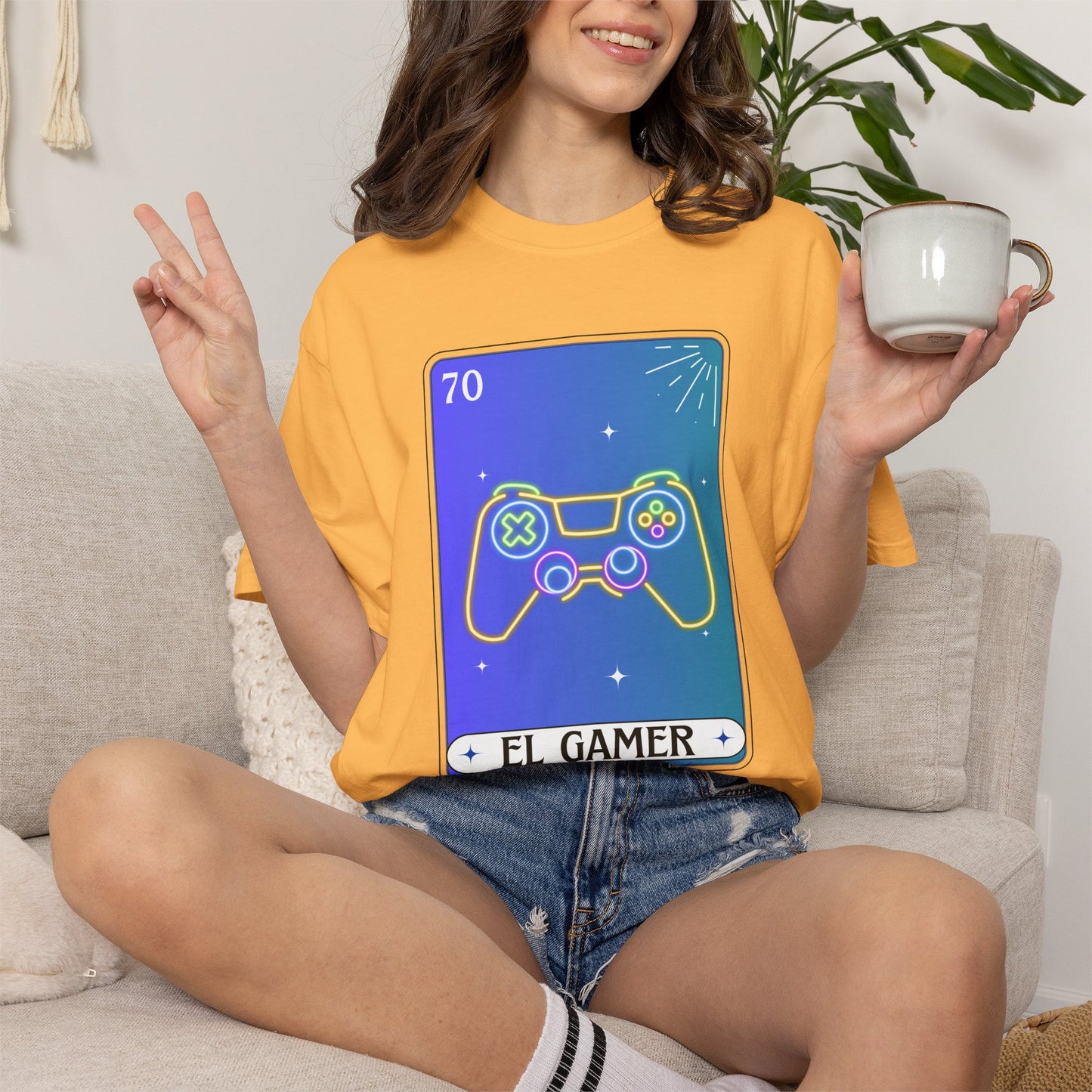 El Gamer Loteria Shirt | Empowerment , Gift for Him Gift for Her, Mexican Shirt , Camisa para Hombre Latino