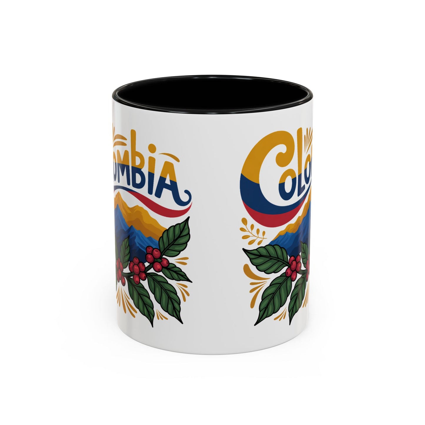 Colombia Mug - Colombian Pride Coffee Cup, Orgullo Colombiano Gift, Hispanic Heritage Patria Querida Cafe
