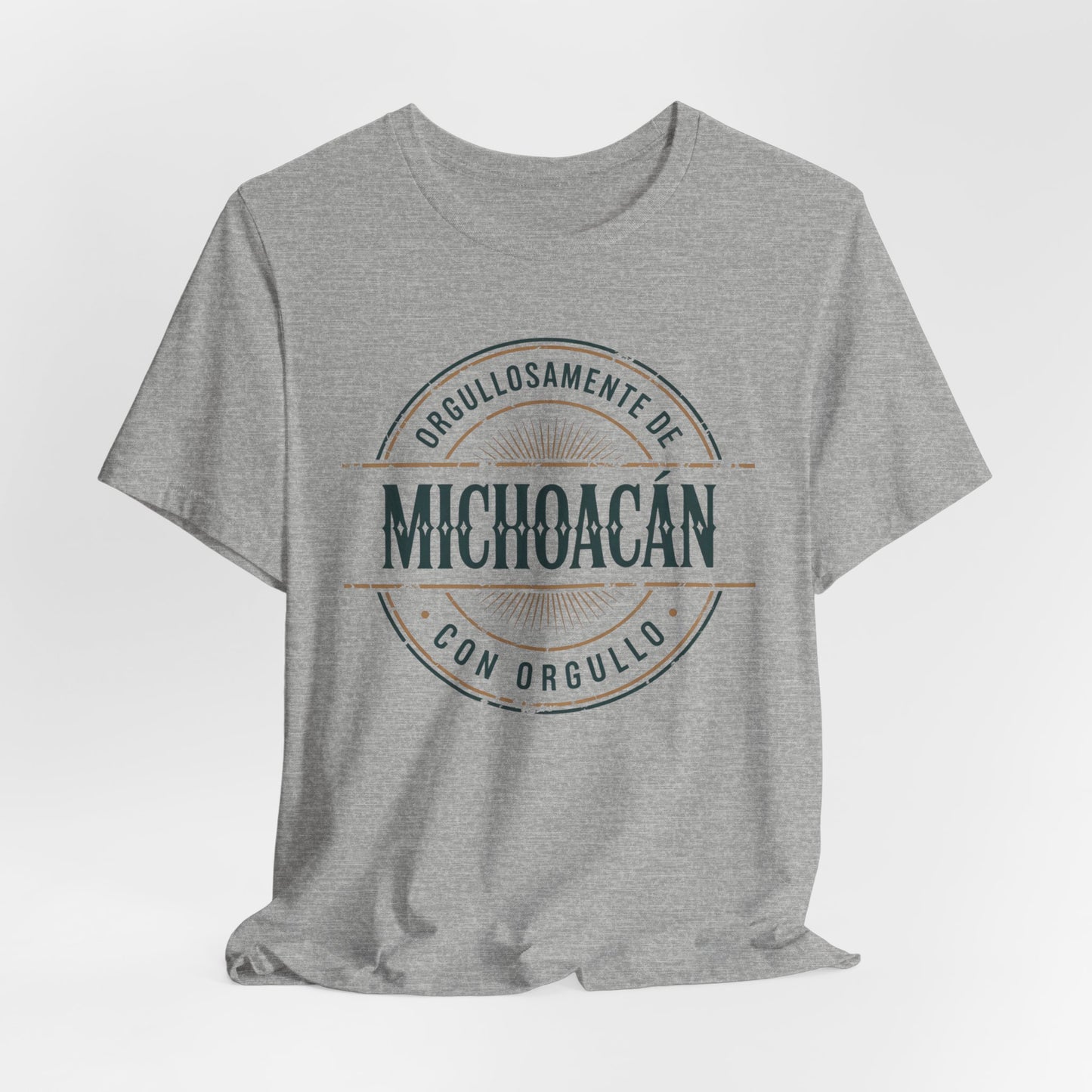 Michoacán T-Shirt | Mexican Heritage Tee | Orgullo Mexicano | Michoacán Pride Gift | Mexico Regional Shirt