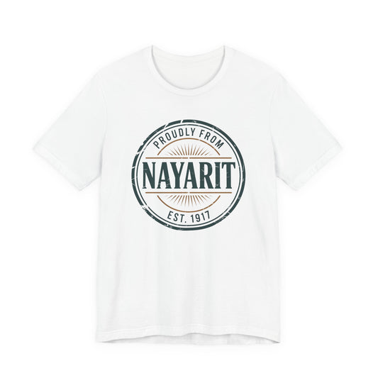 Nayarit T-Shirt - Mexican Heritage Tee - Nayarit Pride Gift - Mexico State Shirt - Hispanic Pride Tee