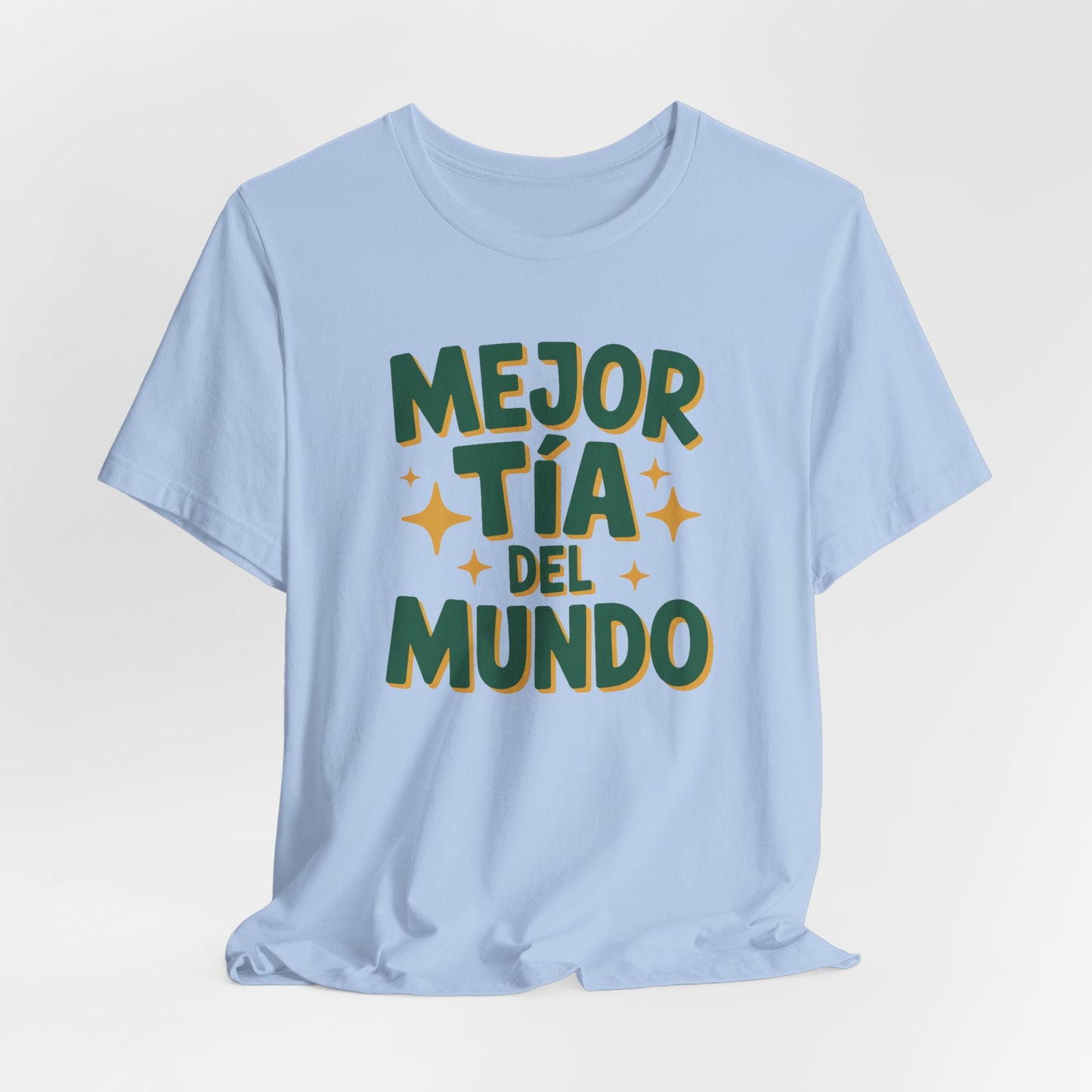 Mejor Tia Del Mundo Shirt - Proud Tia T-Shirt - Latino Family Gift - Tia Para Siempre Tee - Hispanic Aunt Gift - Mejor Tia Love Shirt