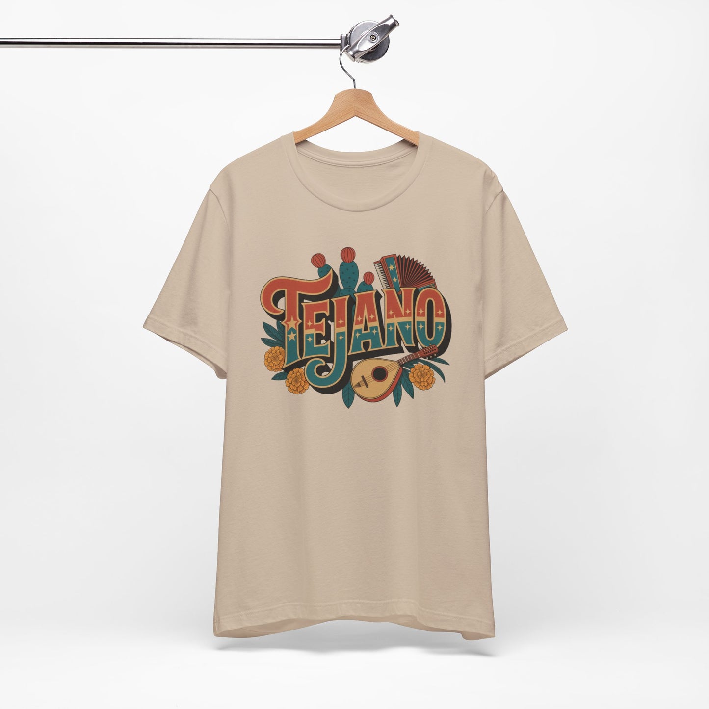 Tejano T-Shirt - Orgulloso Tejano Pride Tee - Texas Mexican Heritage Gift - Latino Culture Shirt - Tex Mex Style