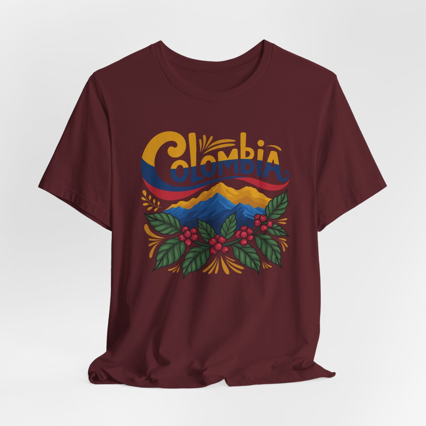 Colombia T-Shirt - Colombian Pride Tee - Orgullo Colombiano Gift - Hispanic Heritage Shirt - Colombia Amor