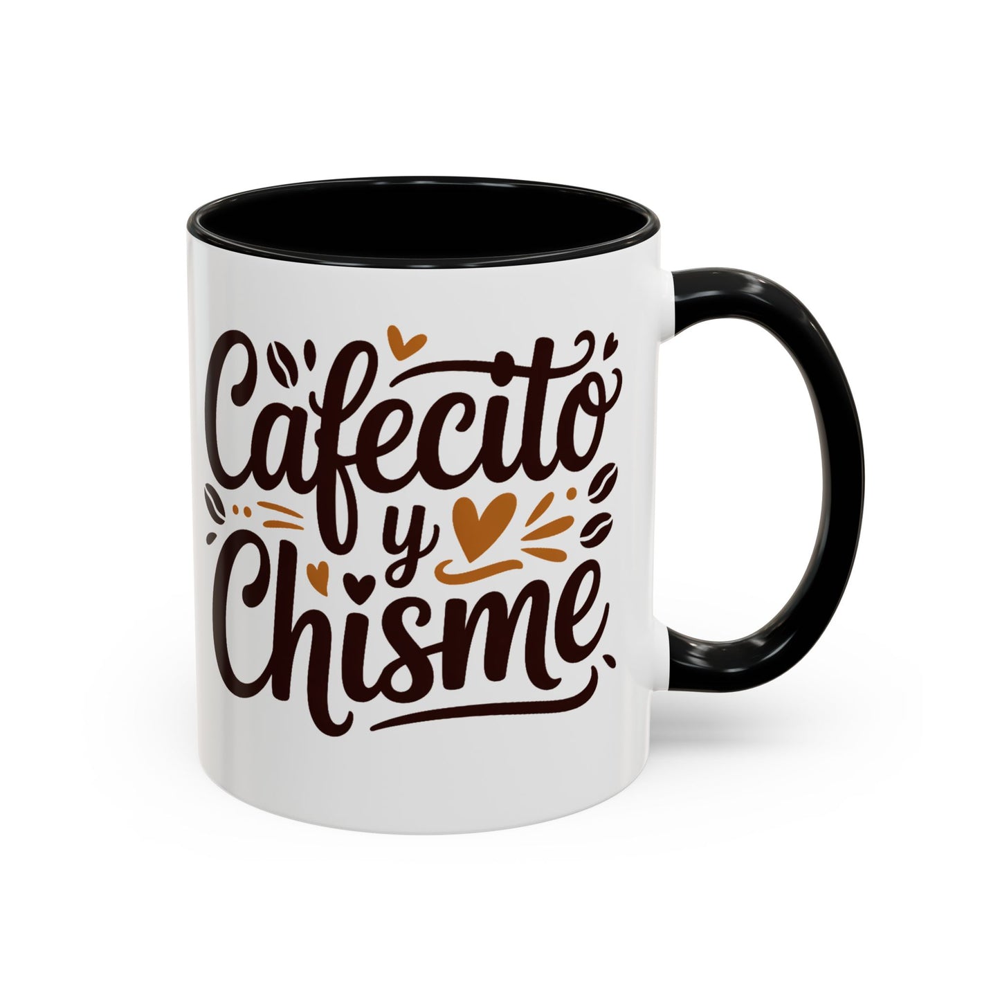 Cafe y Chisme Mug - Latino Coffee Cup Gift for Latina Women, Spanish Saying Mug, Hispana Culture Gift