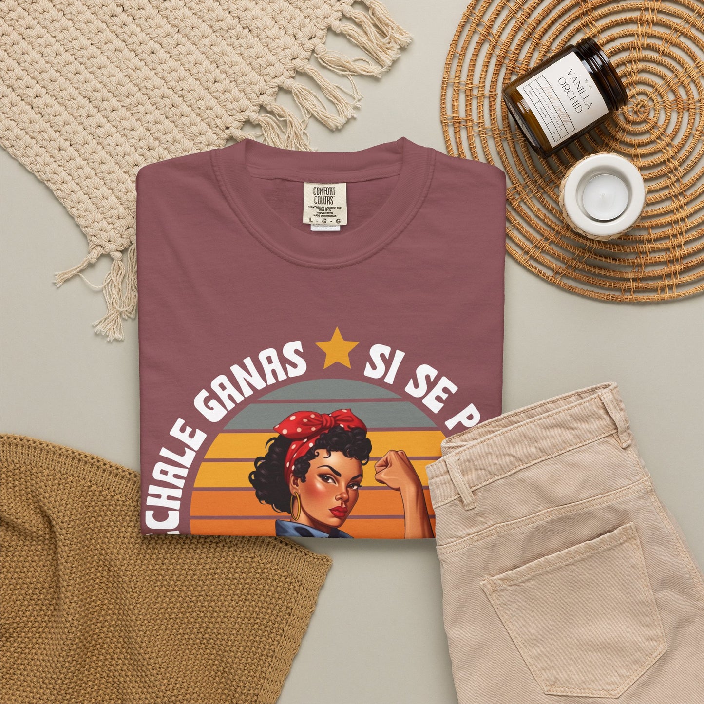Echale Ganas Shirt, Si Se Puede Latina Empowerment Shirt,  Dolores Huerta Cesar Chavez, Strong Latina Feminist Tee