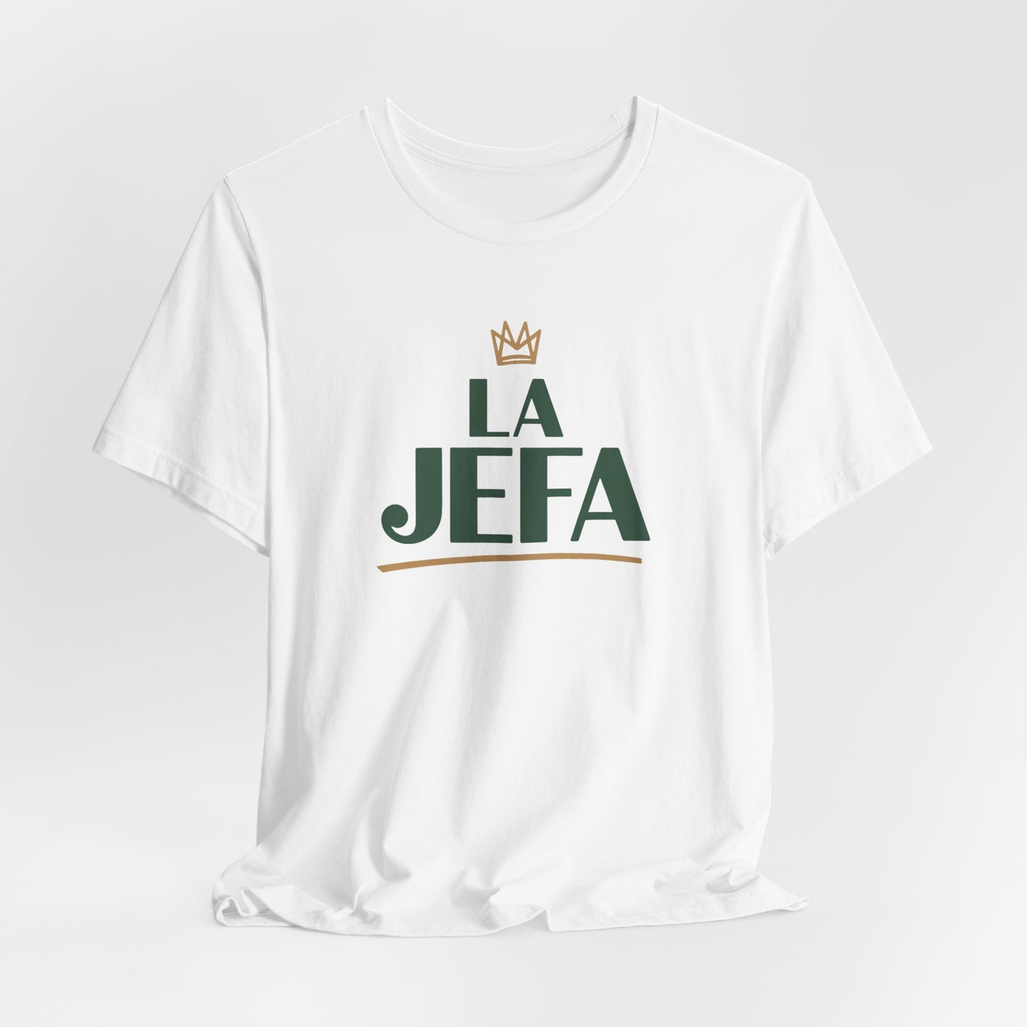 La Jefa T-Shirt - Female Boss Latina Power Tee - Gift for Her Spanish Empowerment Shirt - Bilingual Pride Top