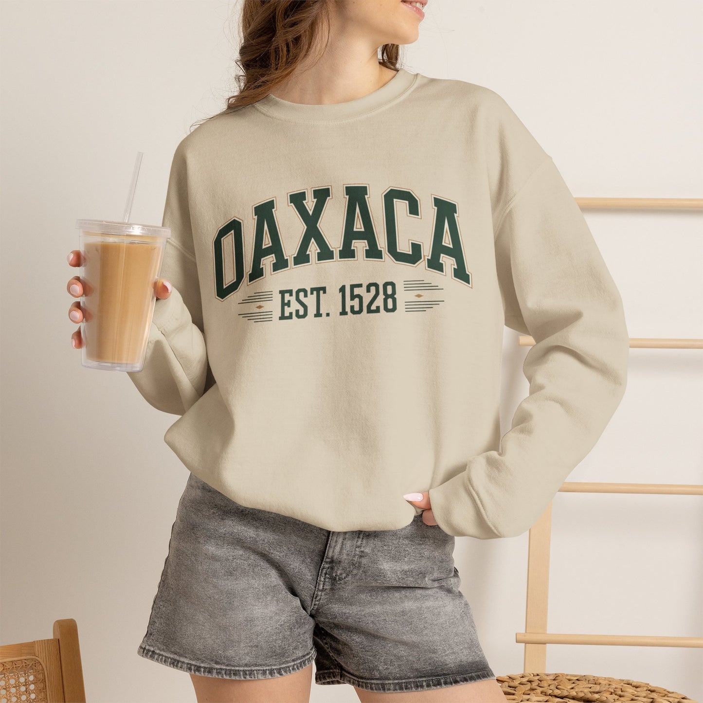 Oaxaca Sweatshirt - Mexican Heritage Pride - Oaxaqueño Gift - Hispanic Culture Sudadera - Zapotec Regional Mexico