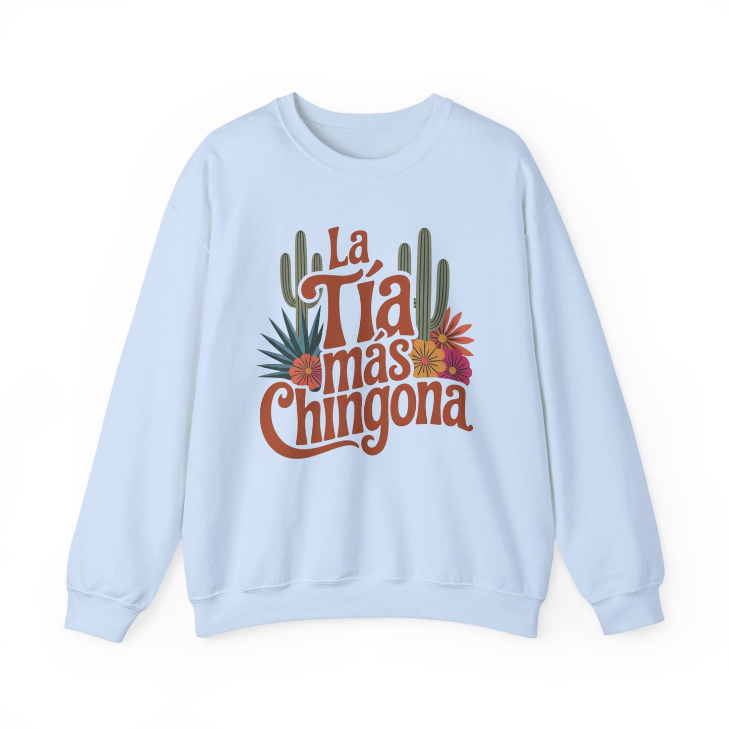 Tía Sweatshirt - Proud Tia Gift - Hispanic Aunt Pullover - Latino Family Gift - Tía Linda Shirt - Best Tía Ever