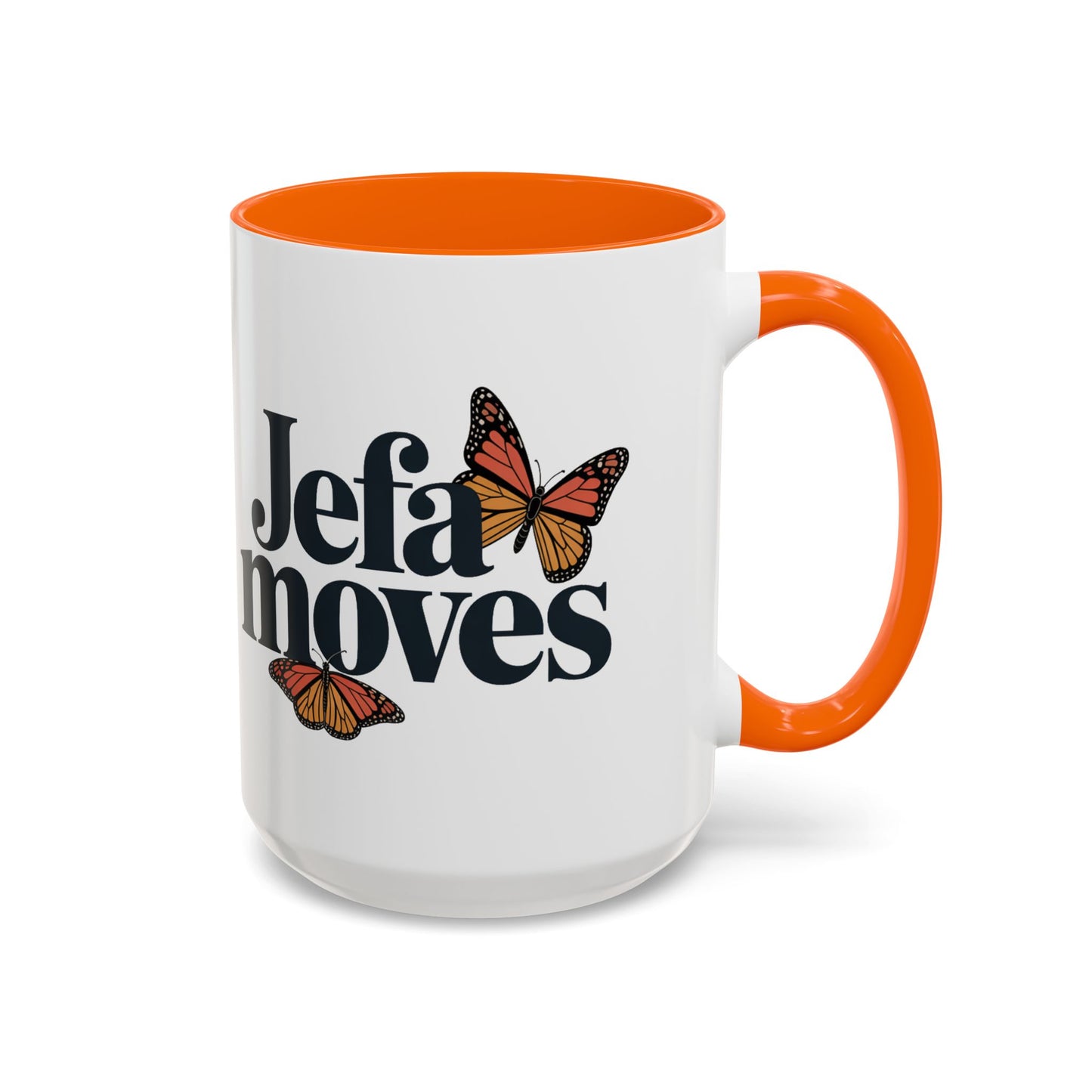 La Jefa Moves Mug - Female Boss Gift for Latina Women - Spanish Coffee Cup - Empowering Latina Gift - Bilingual Mug