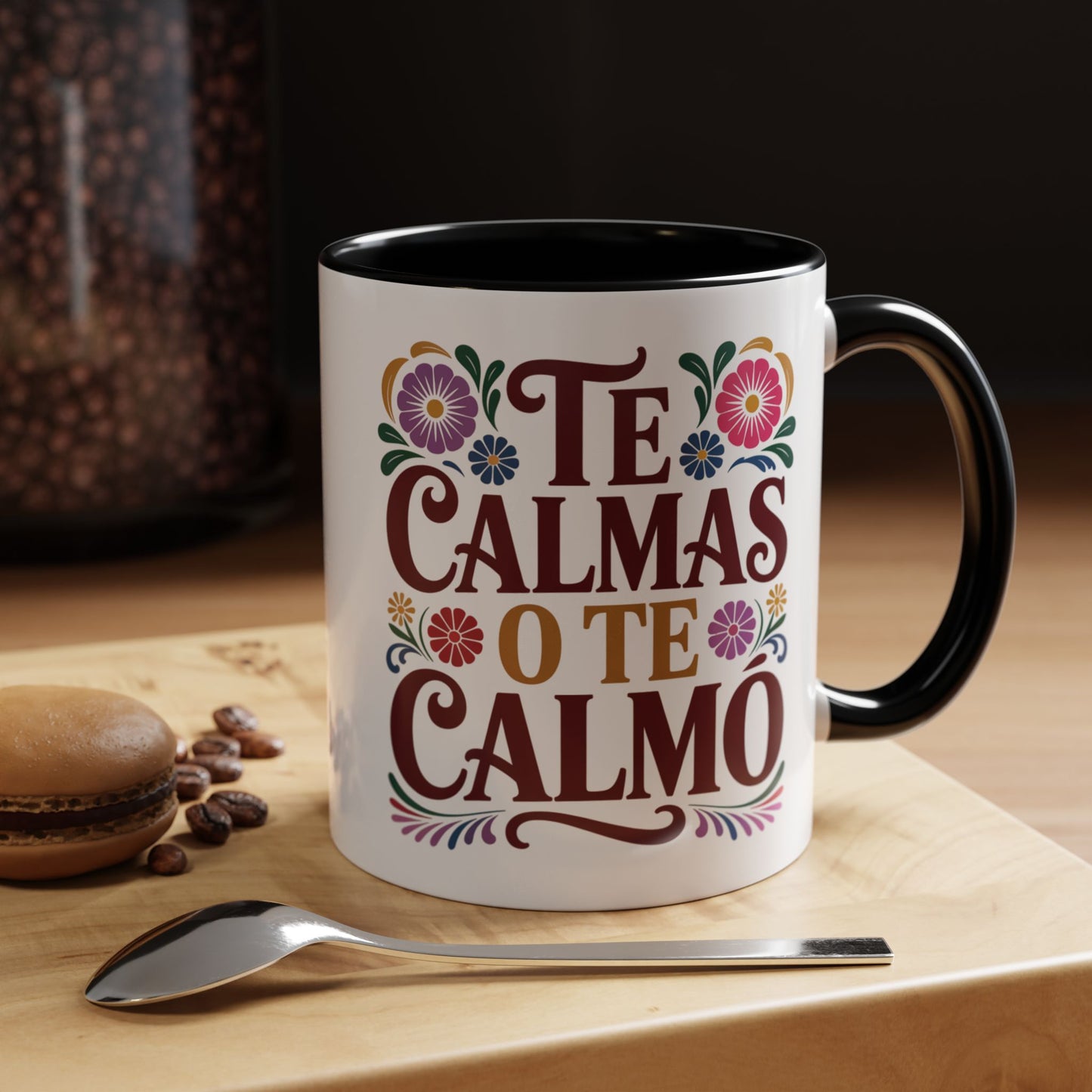 Te Calmas O Te Calmo Mug — Funny Spanish Humor Gift