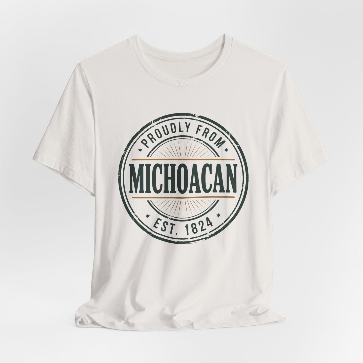 Michoacán T-Shirt - Orgulloso Mexican Heritage Tee - Morelia Pride Shirt - Michoacano Gift - Hispanic Pride Tshirt