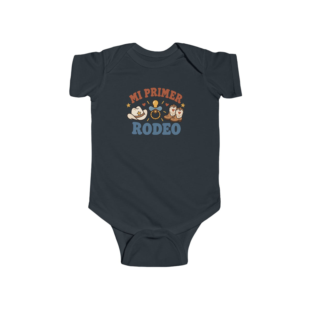 Mi Primer Rodeo Onesie - Mexican Baby Cowboy Bodysuit - Latino First Rodeo Shower Gift - Vaquero Infant One Piece
