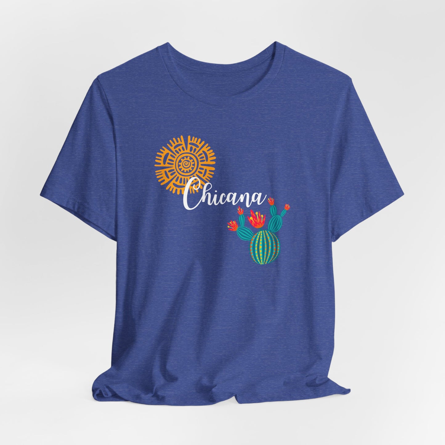 Chicana Shirt gift for Her Cactus Nopal Sol Tee Aztec Mayan Incan Latina Feminist