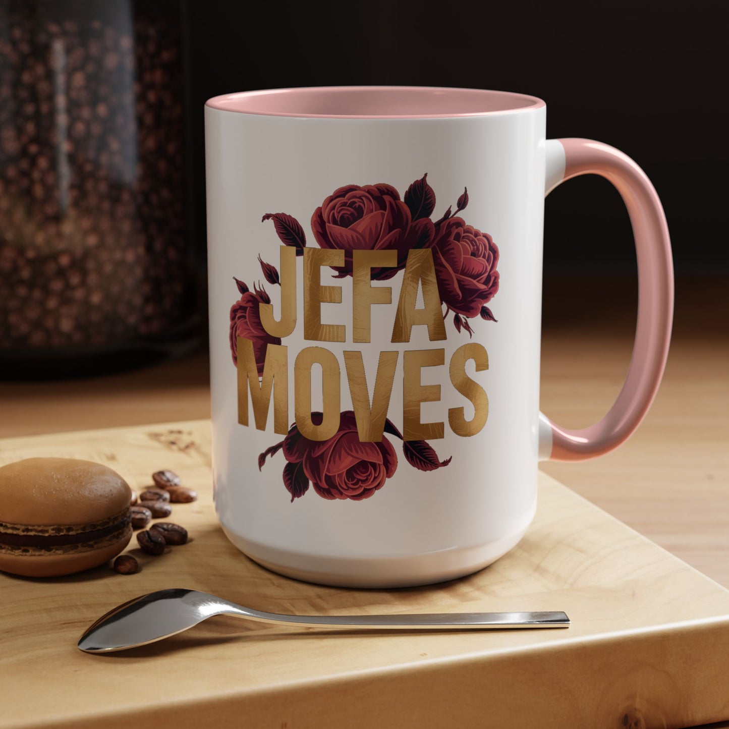 Jefa Moves Mug - Female Boss Coffee Cup | Latina Gift | Spanish Empowerment Mug | Gift for Her | Regalos Para Mujer